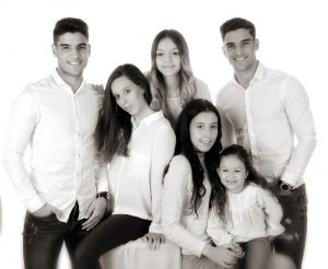 Sesión de fotos para familias