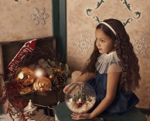 Sesión de fotos de navidad