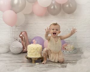 Sesión de fotos smash cake